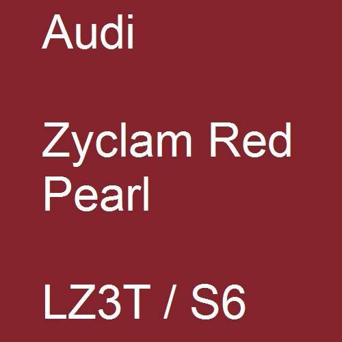 Audi, Zyclam Red Pearl, LZ3T / S6.